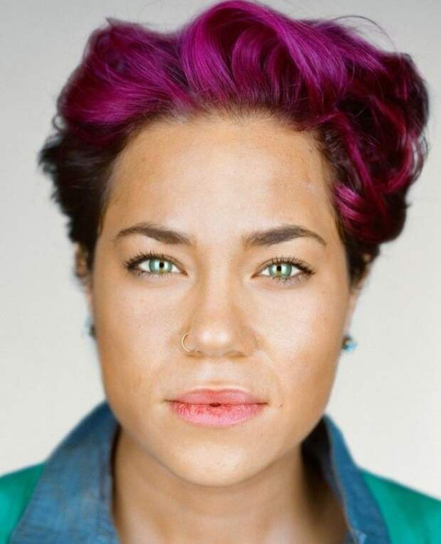 Яркие представители смешанной расы в фотографиях Мартина Шоллера martin schoeller changing face of america