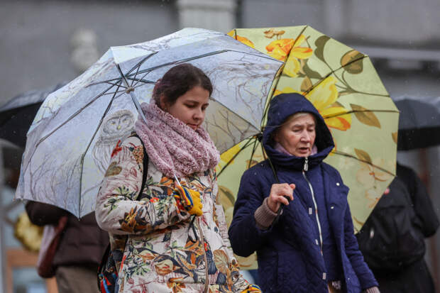 Москвичей успокоили насчет скорых ливней