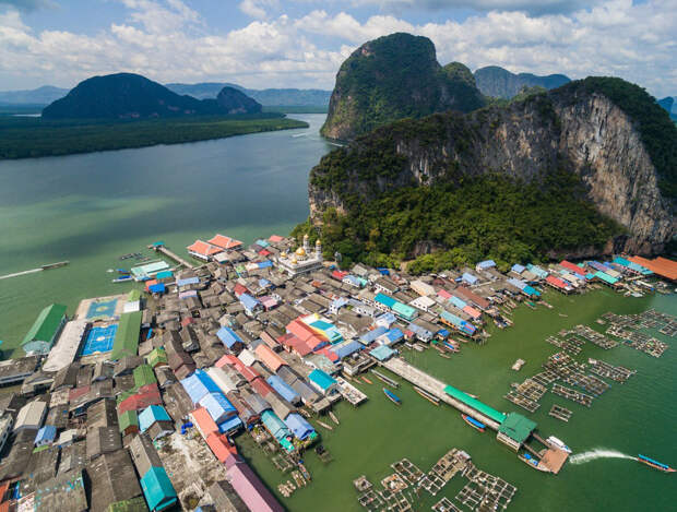Ко Паньи - деревня на воде в Таиланде