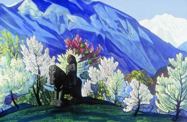 Великий русский художник-философ Николай Рерих горы, искусство, художник