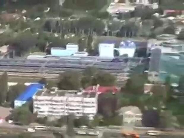 Доразведка с воздуха прилегающей территории  к Донецкому аэропорту  перед началом боевых действий 26.05.2014 г в Донецке.