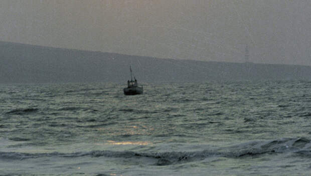 Судно в Азовском море. Архивное фото