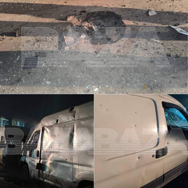 ‼️🇷🇺🏴☠️Момент падения дрона в Реутове: при налете на Москву сбиты уже 19 дронов