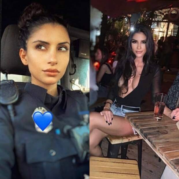 Красивые девушки в униформе и без неё