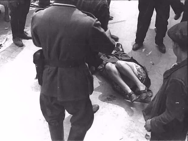 30 шокирующих фотографий львовских погромов 1941 года