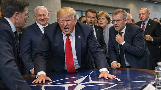 Крик Трампа на Рютте услышали через океан: Выход США из НАТО готовит новую войну