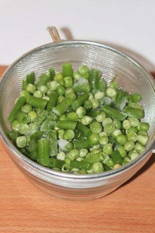 Вкусный и полезный рис с овощами и грибами. 06
