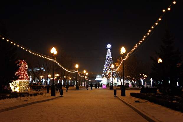 Предновогодний Иркутск