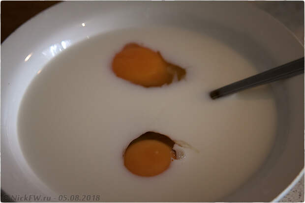 7. Сырный суп с фаршем грибами яйцом и молоком - © NickFW.ru