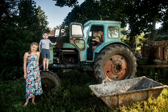 Каникулы в деревне Лето, Деревня, Каникулы, Длиннопост
