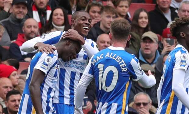 «Арсенал» в домашнем матче АПЛ уступил «Брайтону»