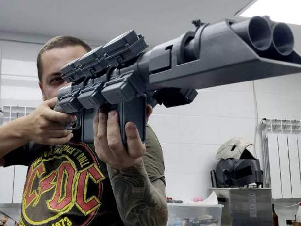 Цифровое ружье от "Калашникова" с мониторчиком - Ultima MP 155. Показуха или революция в мире оружия?