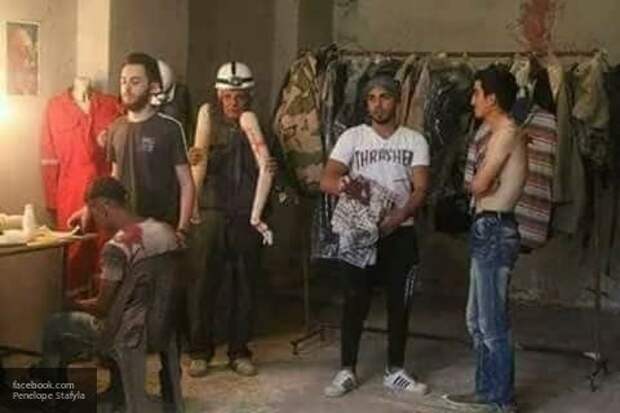 Провокация в Сирии: в Сеть просочились фото со съемочной студии «Белых касок» в Восточной Гуте