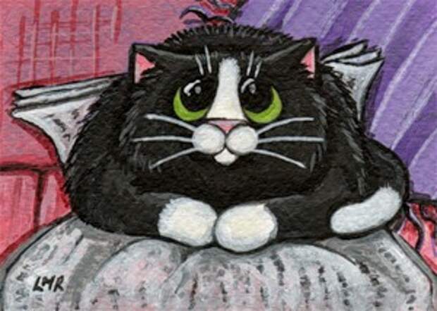 Коллекция кошек, котов и котят от Lisa Marie Robinson.