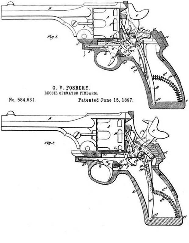 Зигзаг неудачи: автоматический револьвер «Веблей-Фосбери» и иные с ним