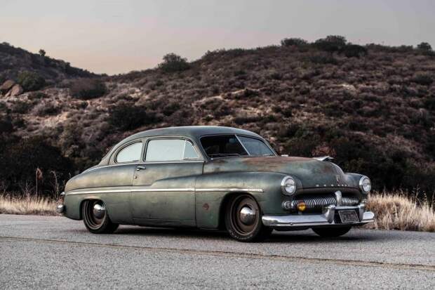 Полностью электрический Mercury Coupe 1949 с сердцем Теслы mercury, tesla, авто, олдтаймер, ретро авто, свап, тюнинг, электромобиль