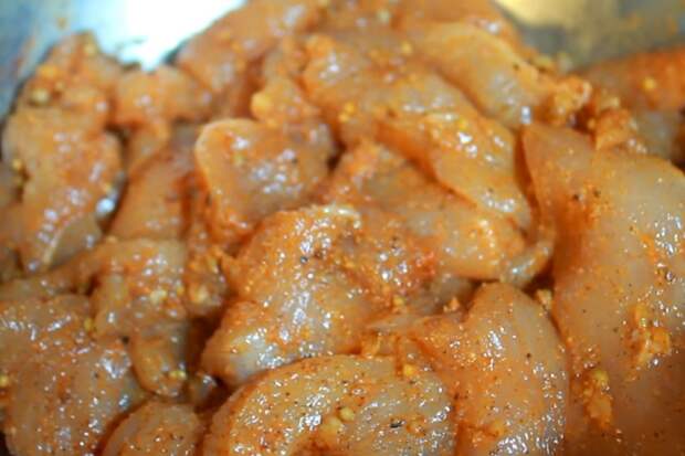 мясо в специях