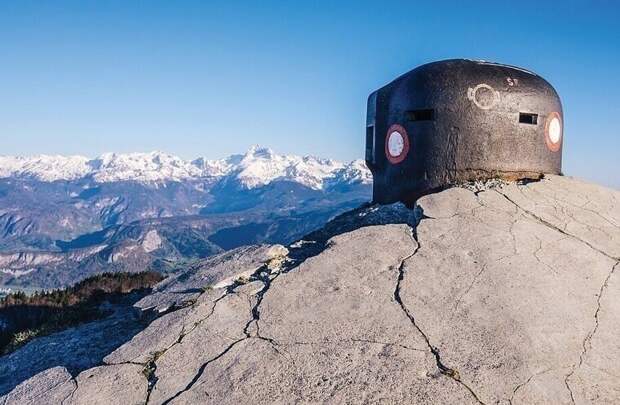 Заброшенные руины времен Первой мировой войны