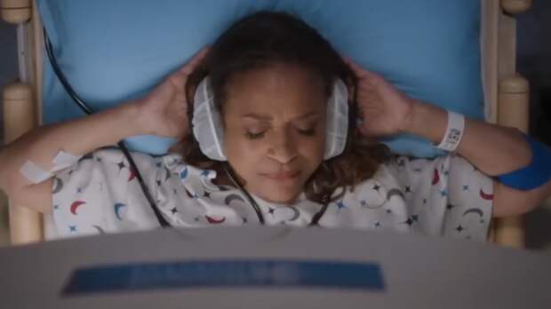 Catherine receives an important scan.