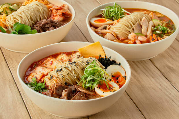 Зимние корейские рамёны в «Кореана Light»