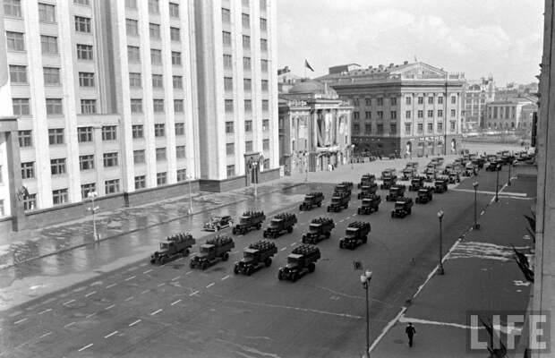 московский Первомай 1947 год