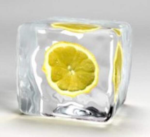лимонный лед