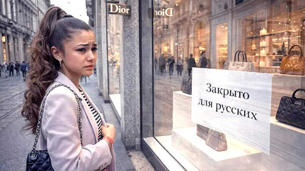 "Русским не продаём": Фигуристке Петросян показали на выход в бутике Милана. Стоит ли "Диор" таких унижений?