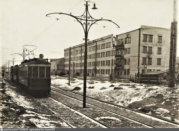 Завод "Шарикоподшипник" на улице Дубровка, 1932.