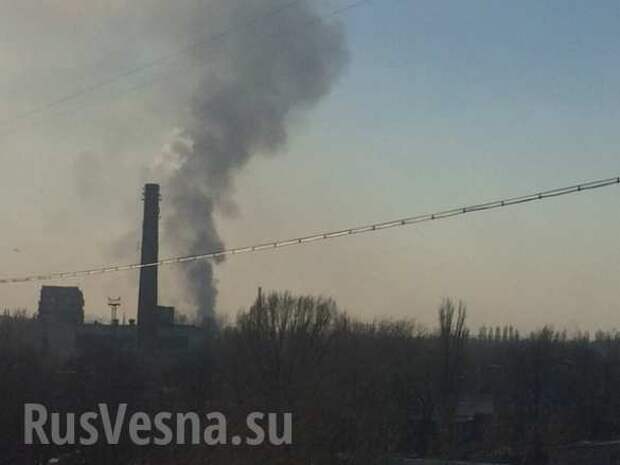 Украинская артиллерия уничтожает Кировский район Донецка и готовит ад перед перемирием  | Русская весна