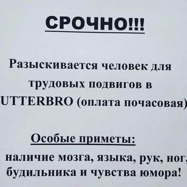 16 убойных объявлений, которые мог написать только человек с нашим менталитетом