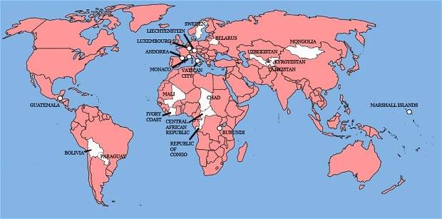 Куда за свою историю не успела вторгнуться Британия?