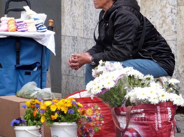 В Петербурге в ходе рейда ликвидировали 30 точек незаконной торговли цветами