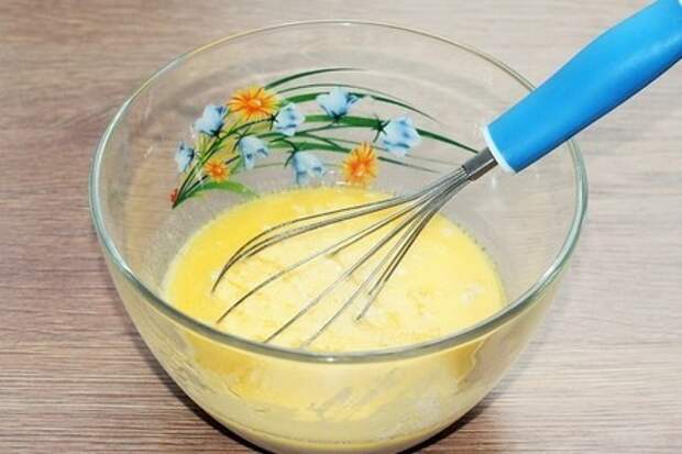Закусочный пирог с мясом и стручковой фасолью: фото шаг 3