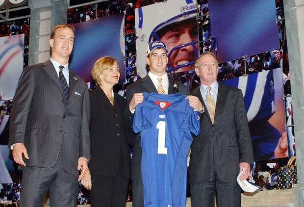 Eli Manning New York Giants NFL Draft 2004