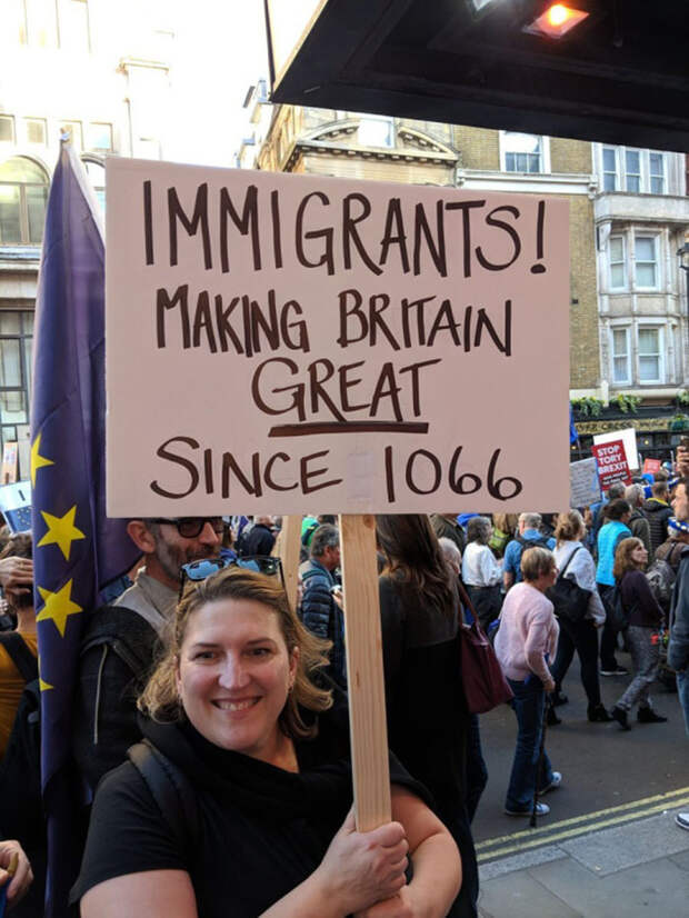Anti Brexit Signs