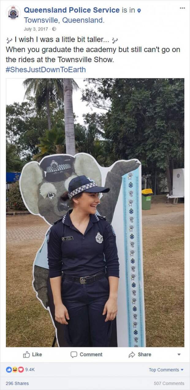 I Wish I Was A Little Bit Taller. When You Graduate The Academy But Still Can't Go On The Rides At The Townsville Show