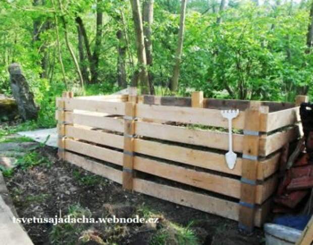 Компостер из поддонов