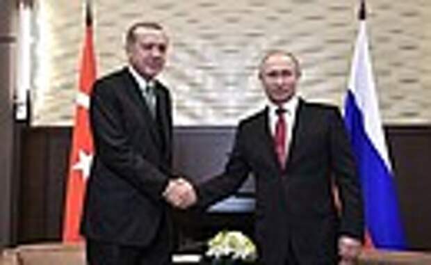 С Президентом Турции Реджепом Тайипом Эрдоганом.