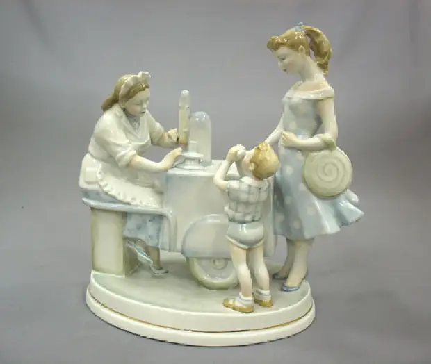 Дулевские фарфоровые статуэтки.