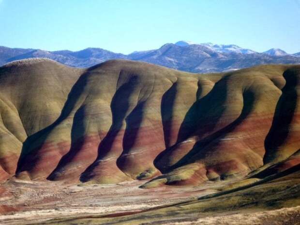 Пейнтед Хиллс - разноцветные холмы в Орегоне - Фото - Калейдоскоп Эмоций