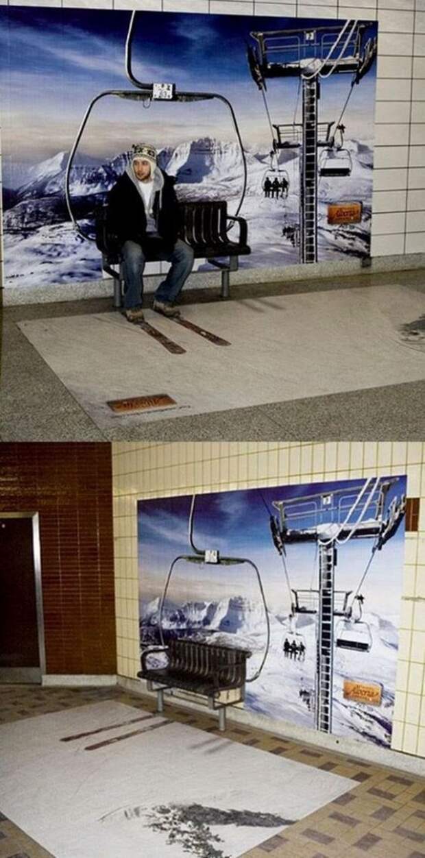 Необычные скамейки