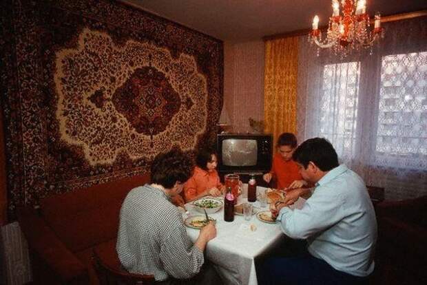 Типичная московская квартира, 1987 год. история, события, фото