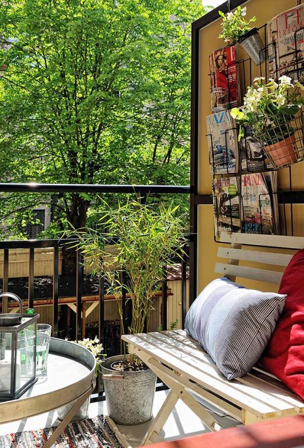 7 красивых летних аксессуаров для вашего балкона