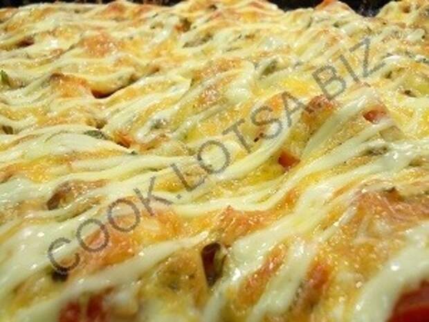 Мясо по-французски с грибами