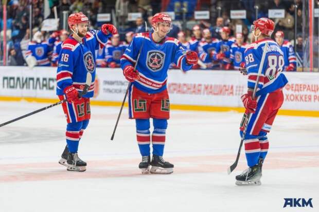 АКМ и Динамо-Алтай не забили ни одной шайбы в первом периоде