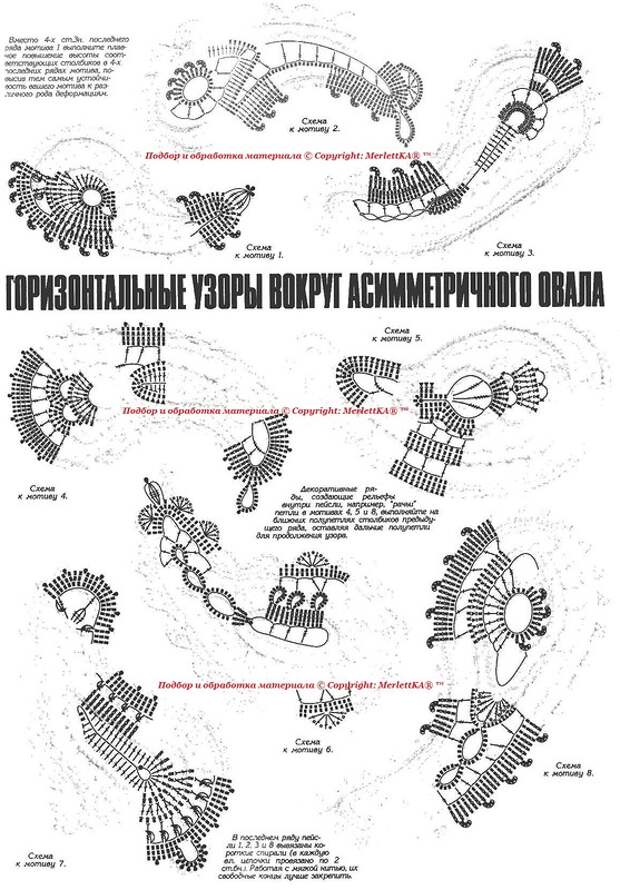 Вязание крючком пейсли Вязание крючком пейсли