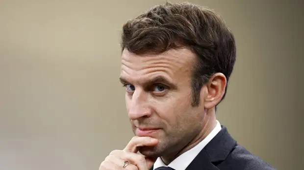 Президент Франции Макрон прибыл в Киев