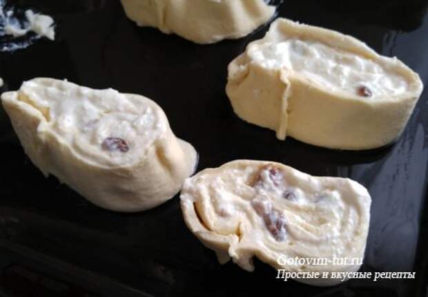 Творожные булочки - слойки Творожные булочки - слойки