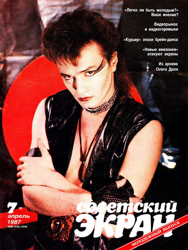 Советские актёры на обложках журнала «Советский экран» за 1987 год
