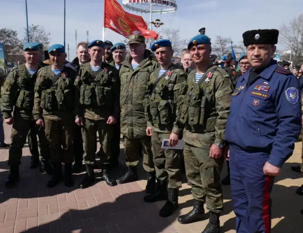 Воины-афганцы из Тулы поддержали десантников, участвующих в специальной операции на Украине